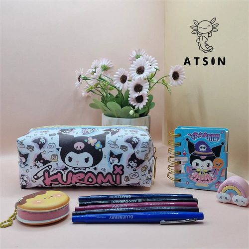 Estuchera Lapicera Kuromi Cinnamoroll Melody Pompompurin Kawaii - Image 17