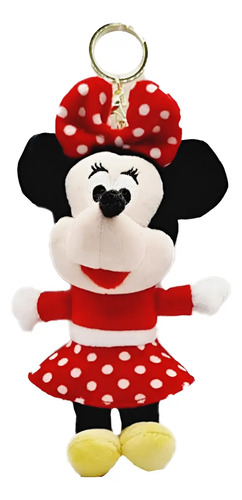 Llavero Peluche Minnie Mouse Mickey Mouse 15cm 1pz