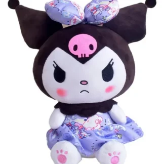 Peluche Kuromi Lovely Morado Sanrio My Melody Morado