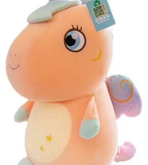 Peluche de Unicornio Rosa Kawaii de 42cm Hipoalergénico