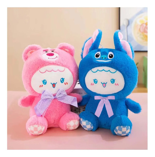 Peluche Suave Muñeca con Traje Stitch Pikachu Kawaii Regalo - Image 2