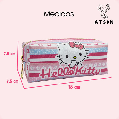 Estuchera Lapicera Kuromi Cinnamoroll Melody Pompompurin Kawaii - Image 3