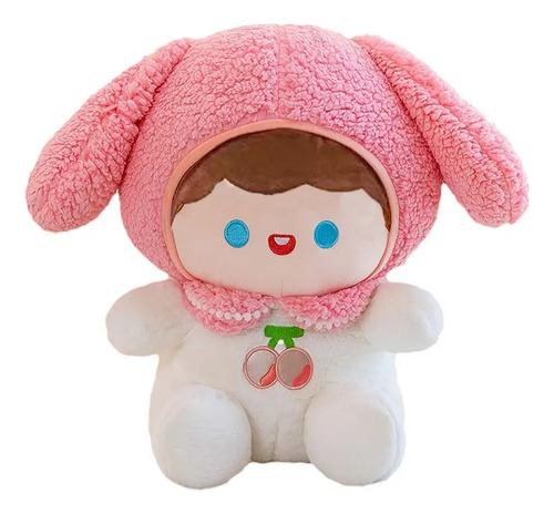 Peluche Muñeca Conejo Flor de Cerezo Grande Kawaii