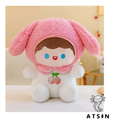Peluche Muñeca Conejo Flor de Cerezo Grande Kawaii - Image 7