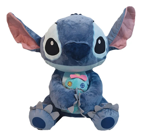 Peluche Stitch con Trapos 45cm Suave y Adorable para Abrazar
