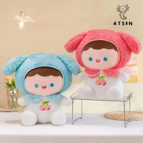 Peluche Muñeca Conejo Flor de Cerezo Grande Kawaii - Image 6