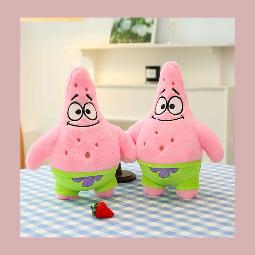 Peluche Patricio Estrella 30cm de Bob Esponja Adorable Regalo Rosa - Image 6