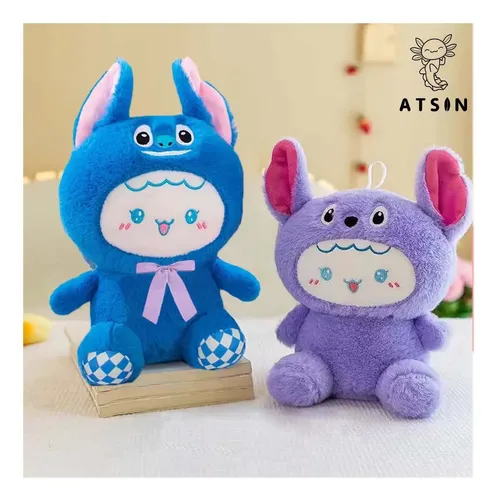Peluche Suave Muñeca con Traje Stitch Pikachu Kawaii Regalo - Image 5