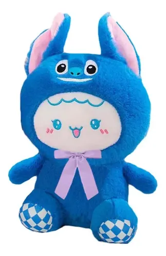 Peluche Suave Muñeca con Traje Stitch Pikachu Kawaii Regalo