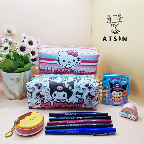 Estuchera Lapicera Kuromi Cinnamoroll Melody Pompompurin Kawaii - Image 6