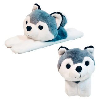 Pulsera Muñequera Divertida de Peluche Lobo Kawaii Niños Lobo