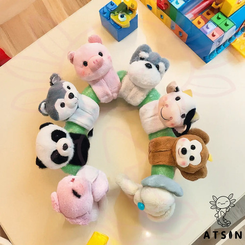 Pulsera Muñequera Divertida de Peluche Panda Kawaii Niños - Image 7