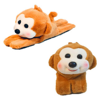 Pulsera Muñequera Divertida de Peluche Changuito Kawaii Niños