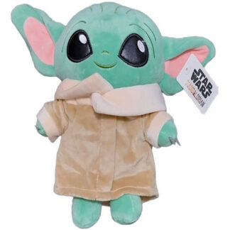 Peluche Baby Yoda Genérico Star Wars con Luz y Sonido Verde
