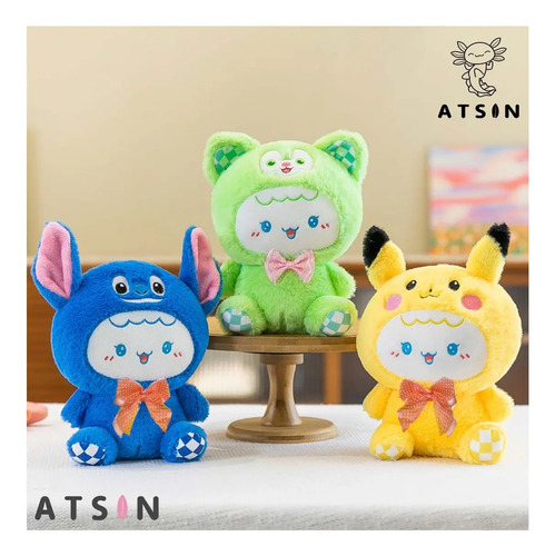 Peluche Suave Muñeca con Traje Stitch Pikachu Kawaii Regalo - Image 10