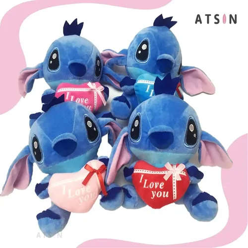 Peluche Stitch D Lilo & Stitch San Valentín Rosa Baby Regalo Azul - Image 7